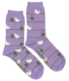 Friday Sock Co. Women's Socks Cat & Plant