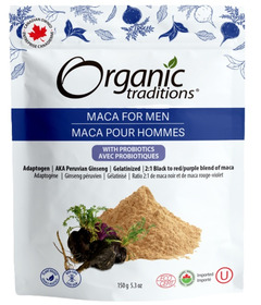Organic Traditions Maca for Men with Probiotics