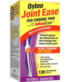 Webber Naturals Osteo Joint Ease with InflamEase & Glucosamine