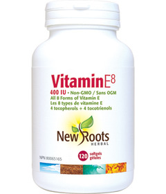 New Roots Herbal Vitamin E8 400 IU
