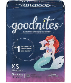 Huggies GoodNites Youth Pants For Girls Jumbo Pack