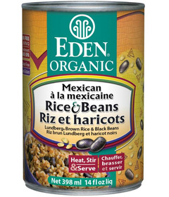 Eden Organic Canned Mexican Rice & Black Beans