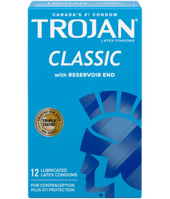 Trojan Classic Lubricated Latex Condoms
