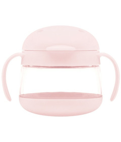 Ubbi Tweat Snack Container Blush Pink