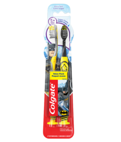 Colgate Kids Extra Soft Toothbrush with Suction Cup Batman