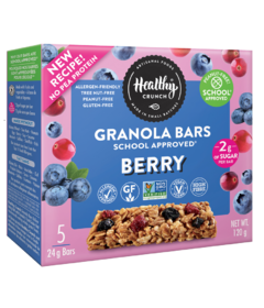 Healthy Crunch School Approved Granola Bars Berry