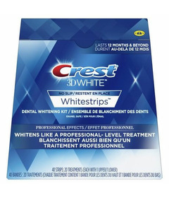 Crest 3D White Whitestrips Professional Effects